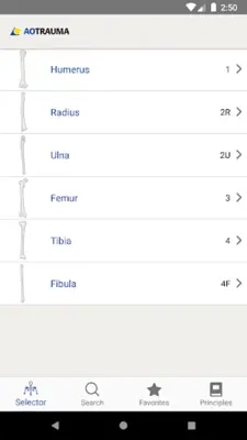 AO/OTA Fracture Classification android App screenshot 14